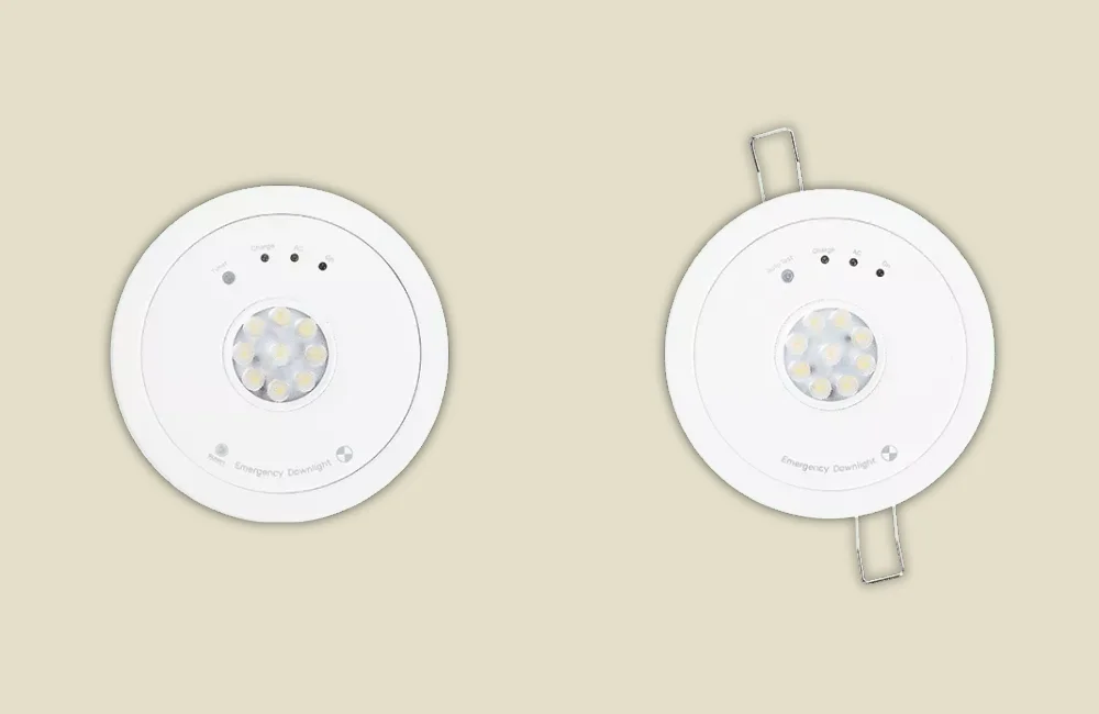  โคมไฟฉุกเฉินดาวน์ไลท์ LED รุ่น EDLS และ EDLT